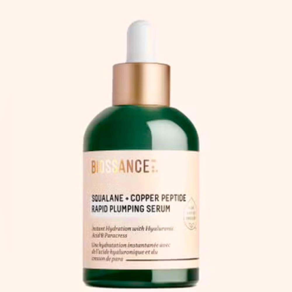 Biossance Squalane + Copper Peptide Rapid Plumping Serum - Brand New